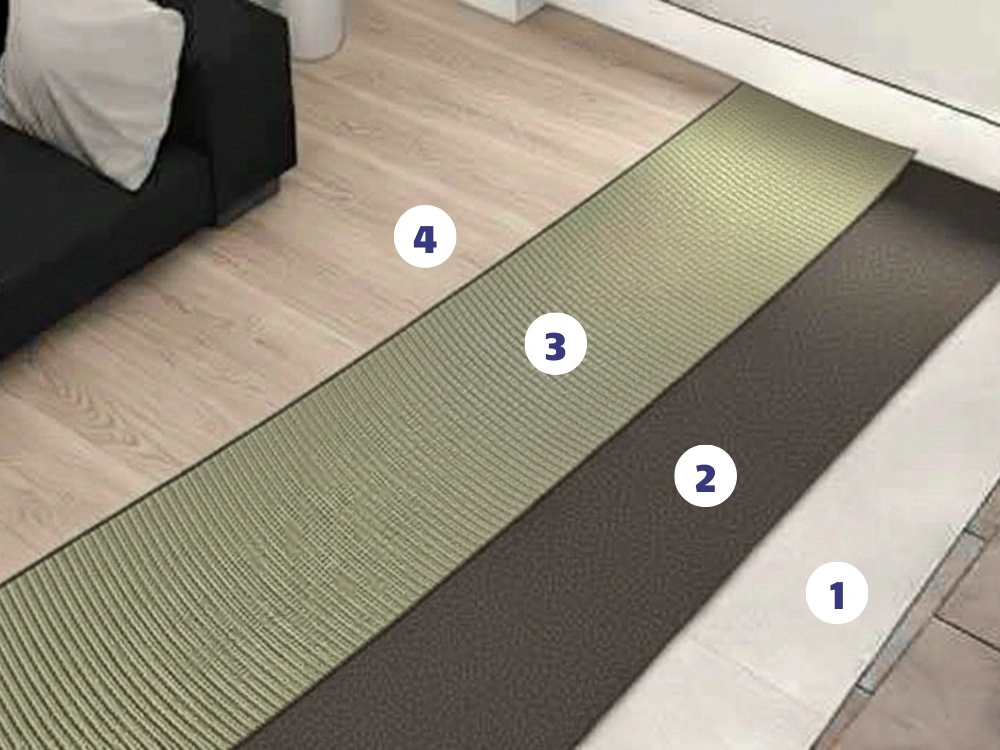 panele winylowe na stare płytki